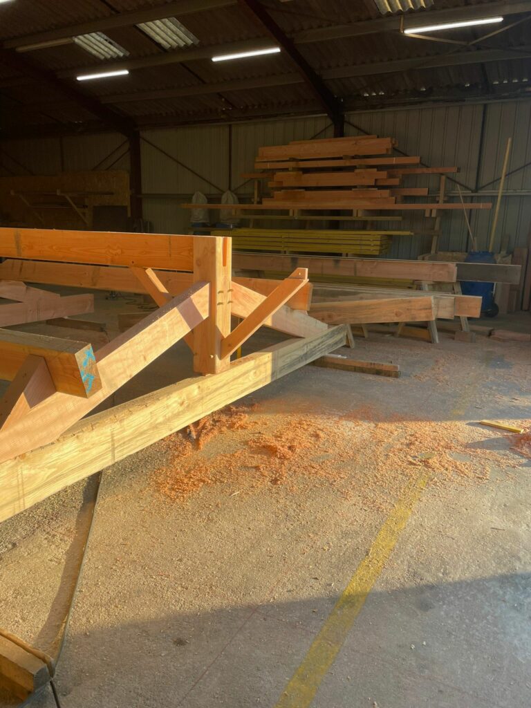 Charpente en bois en Charente, Croisé Bâtiment